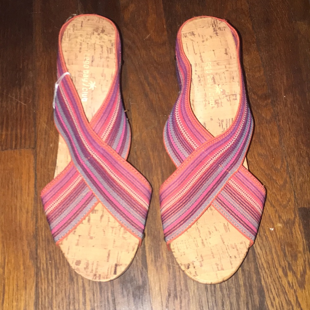 Wedge sandals